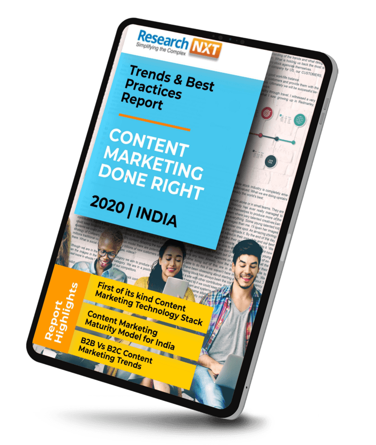 Cover of the Content Marketing Done Right report