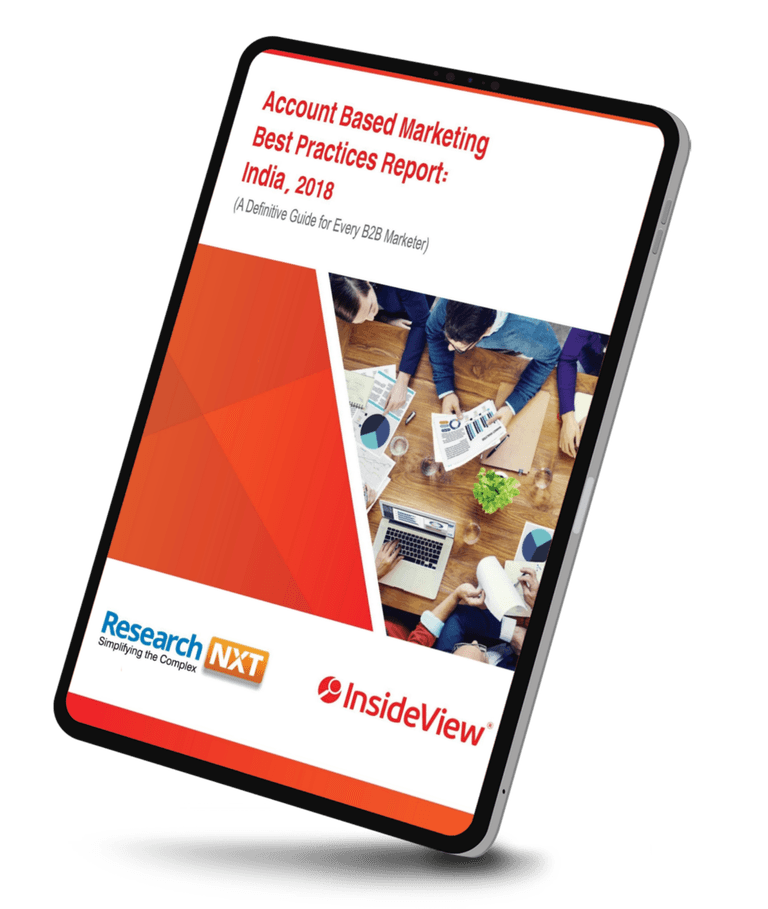 Cover of the ABM Best Practices Report: India, 2018, in print and on a tablet