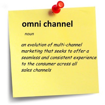 Omni channel sticky note